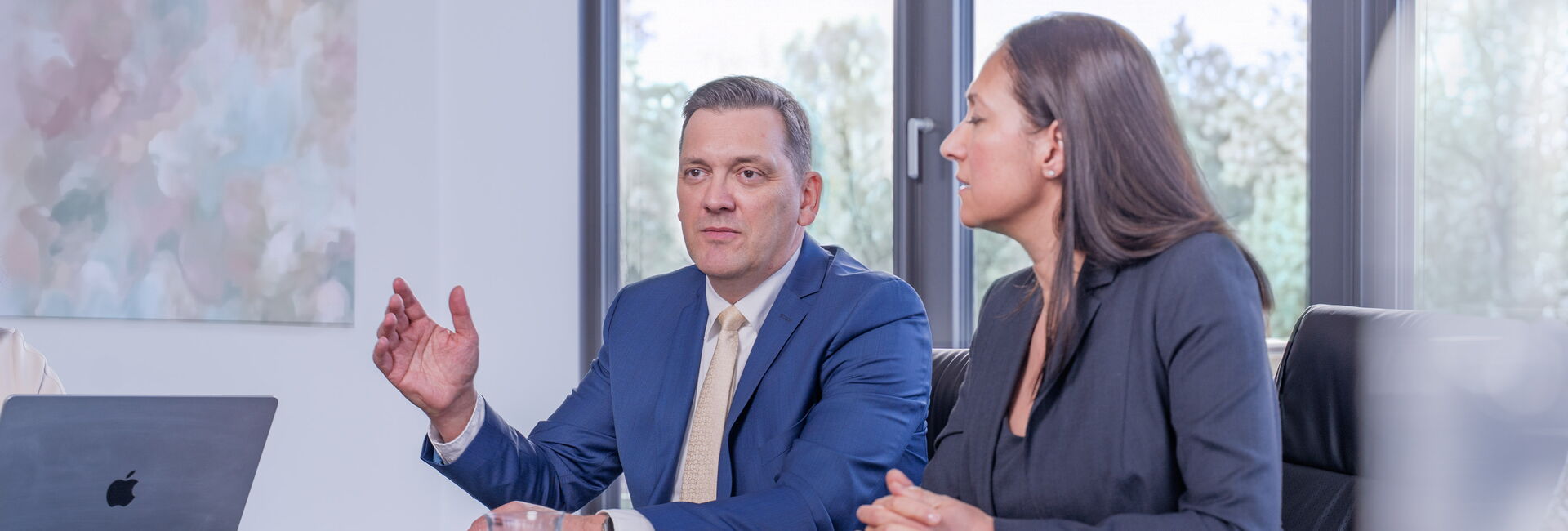 Partnerbesprechung der Kanzlei Tübben Jung Quirmbach